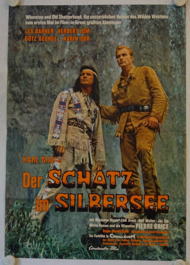 Treasure of the Silver Lake original release german movie poster